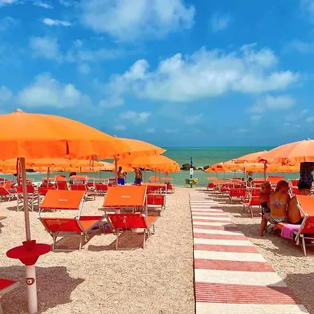 Cayo Rico In Centro Al Mare - Parking Ac Bbq Порто-Реканати